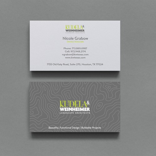 Landscape Business card