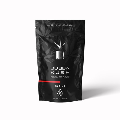 Bubba Kush Packaging Design Concept