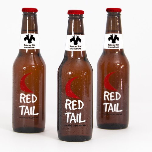 New Craft Beer Label - Red Tail