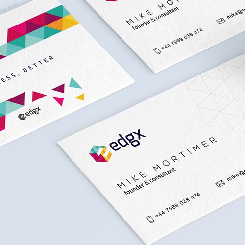 Brand identity pack for a business consultant from UK