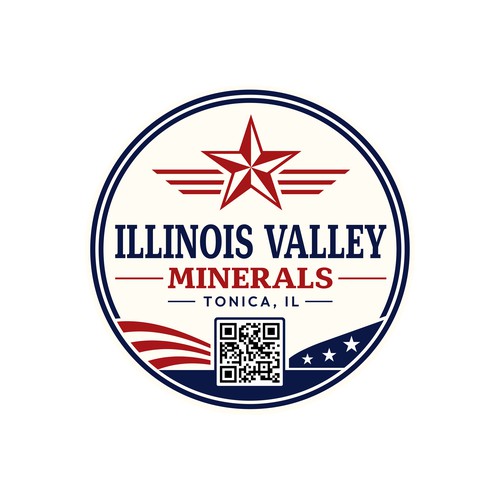 Logo design for ILLINOIS VALLEY MINERALS 