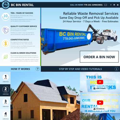 "BC Bin Rental" web
