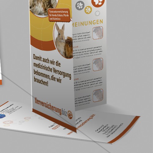 Create a cute animal flyer for a livestock insurance provider