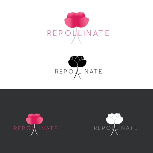 Flower Logo for Repollinate