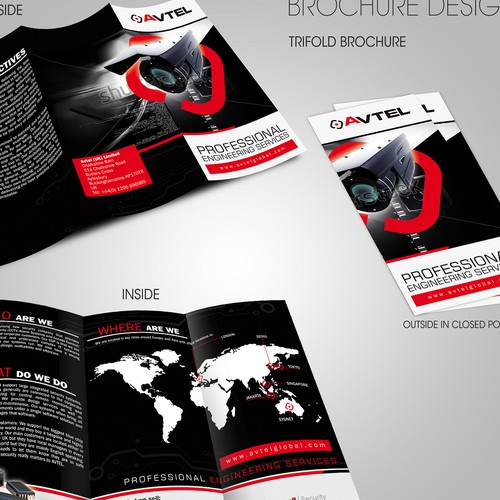 AVTEL soft brochure design