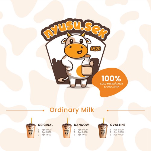 Milk Drink Menu