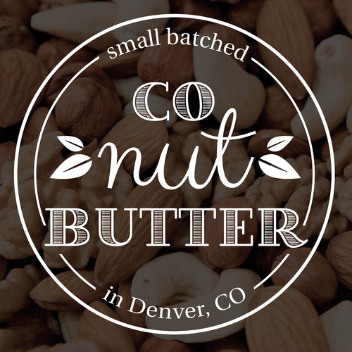 neoVintage logo for a nut butter making business - COnutButter