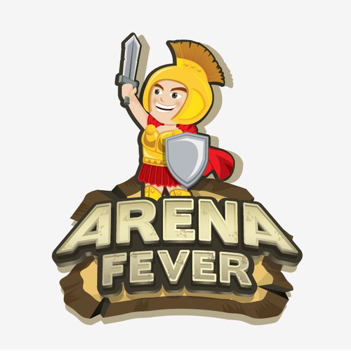 Logo für ein Mobile Game "Arenafever"