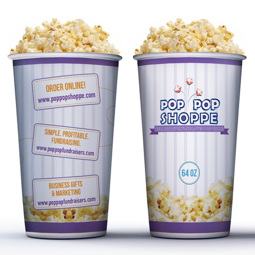 Popcorn Cup Design