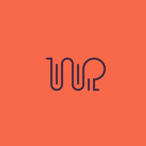 WP monogram