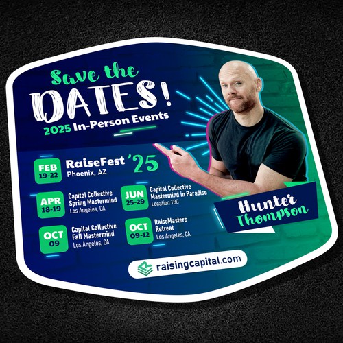 Save the Dates 2025