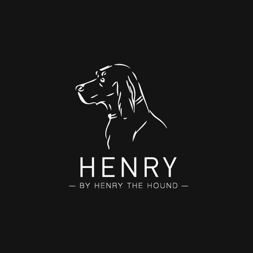 Logo " Henry by Henry the hound" 