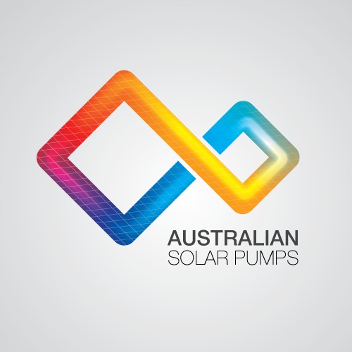 Logo for solar pump business