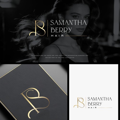 A refined concept for a Hair Stylist brand