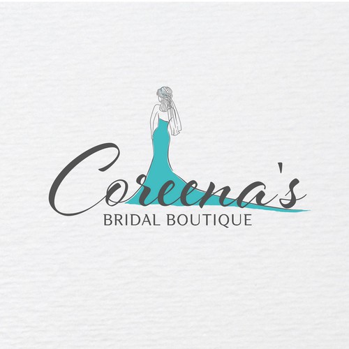 Logo for Coreena's bridal boutique