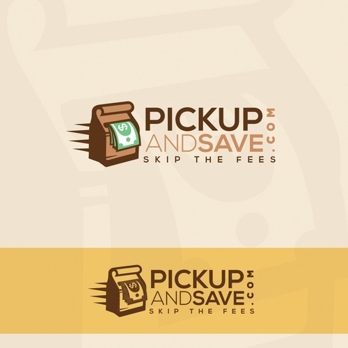 Simple and smart logo for restaurant pickup