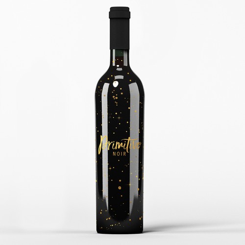 Primitivo Noir Bottle Design