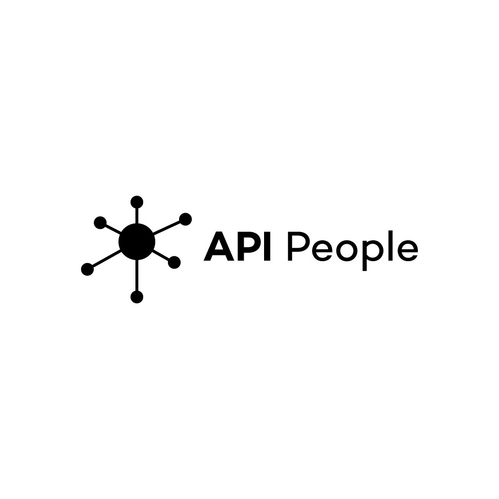 Modern clean logo for a startup consultancy specializing in integration