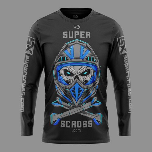 Motocross T-shirt design