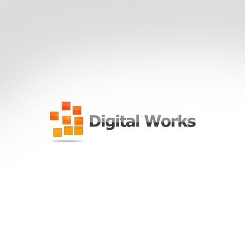 Kickin' Logo for DigitalWorks - SHOW ME THE LOGO!