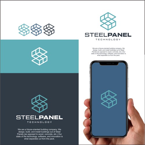 Steel Panel logo concept