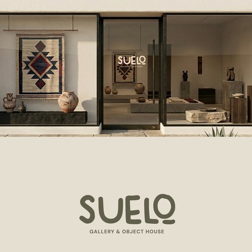 Logo concept for Modern Desert Luxury Gallery & Object House