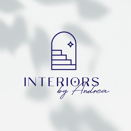 Logo for an interior designer