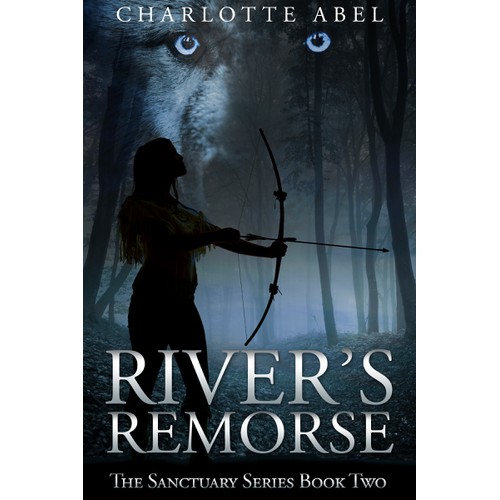Design book cover for Charlotte Abel's sequel: River's Remorse