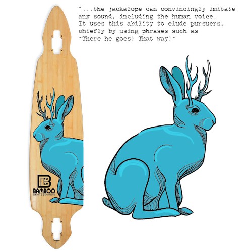 Long board illustration