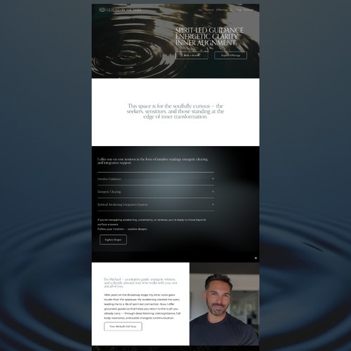 Spiritual Website Design