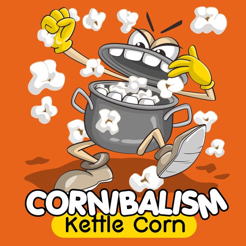 Cornibalism Kettle Corn Mascot