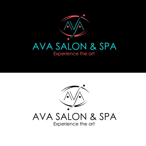 Logo concept for AVA Salon & Spa