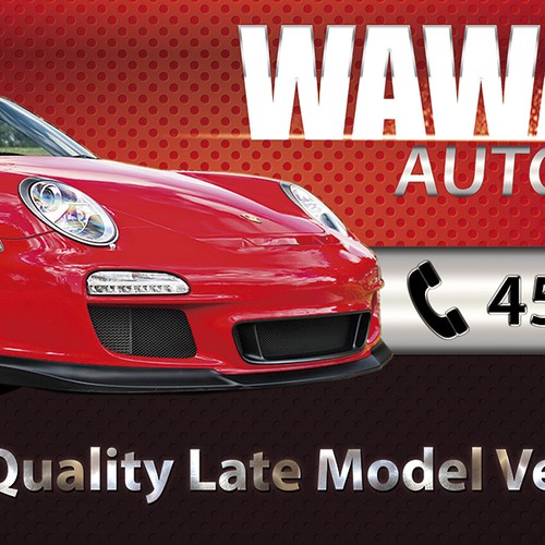 Create the next signage for Wawasee Auto Sales