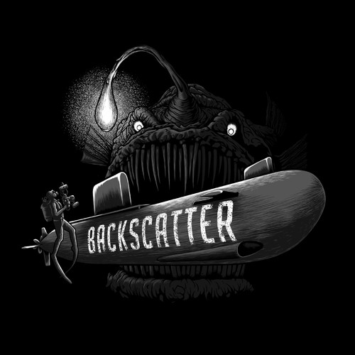 Illustration design of deep sea done for Backscatter