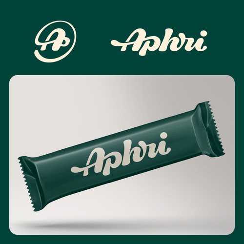 wordmark for protein bar brand