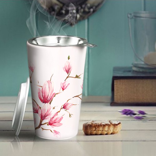  Magnolia Design for Ceramic Mug