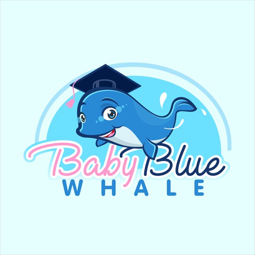 Baby Blue Whale logo