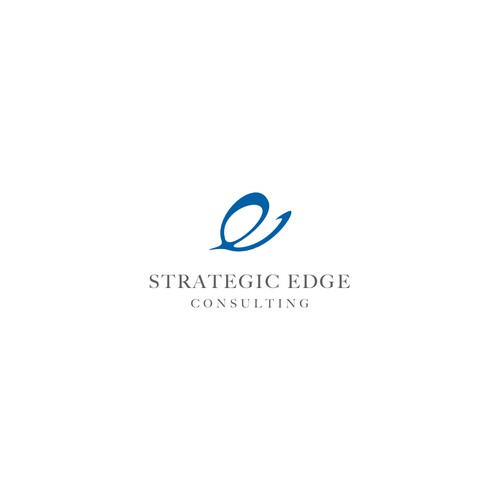 Elegant Logo for Strategic Edge Consuling