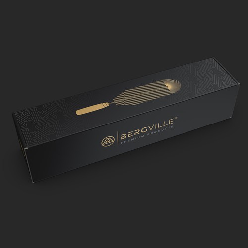 Modern and exclusive packaging for cleaning bottle brush