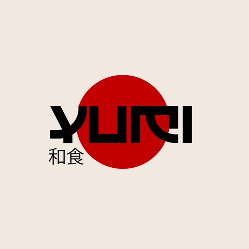 YUMI Japanese Restaurant- Minimal cultrual Logo