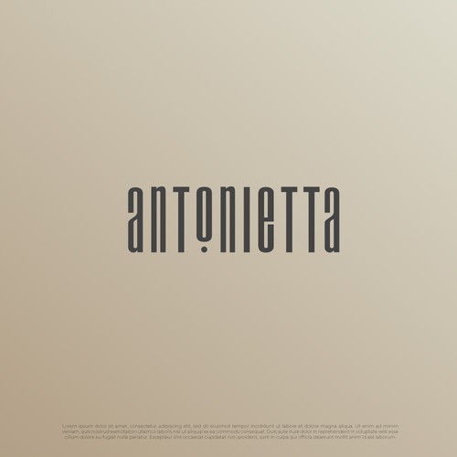 Antonietta Restaurant Logo Proposal
