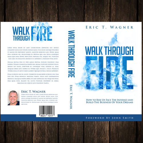 Yes, Design A Best Selling Book Cover -- Walk Through Fire