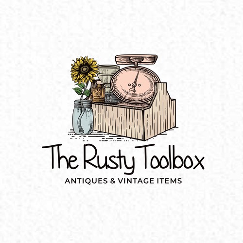 logo for our antinque and vintage business