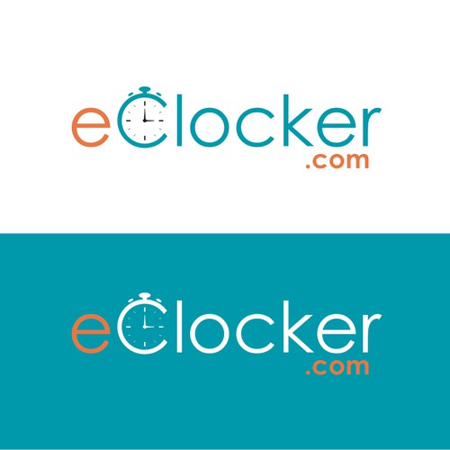 Create the next logo for eClocker (or eClocker.com)