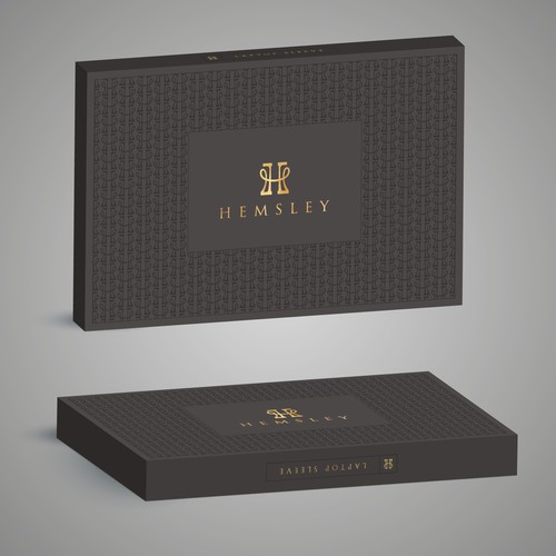Luxury Packaging Design for Macbook Sleeve Brand for Men