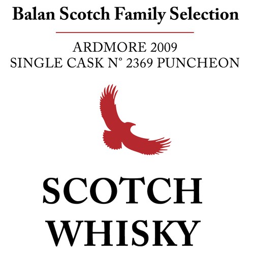 Scotch Whisky Bottle Label