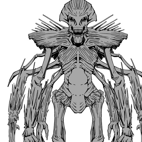 Alien Concept Art for Feature Film