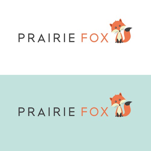 Logo concept for 'Prairie Fox'