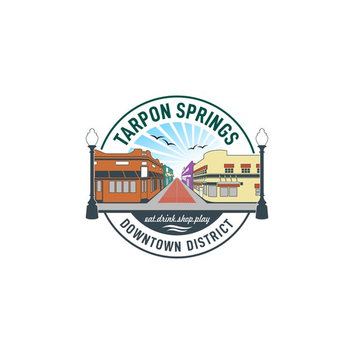 Tarpon Springs Downtown District - Logo