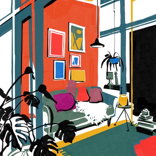 Illustration for Interior / Architecture